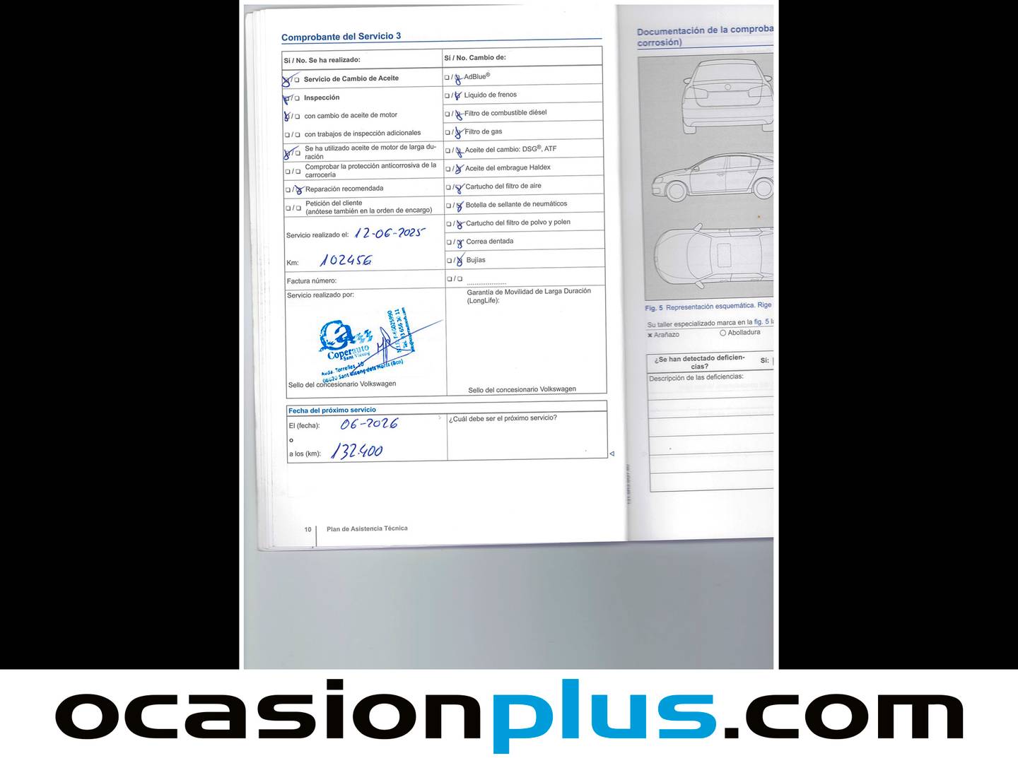 Foto del mantenimiento del Volkswagen Golf Volkswagen Golf Edition 1.6 TDI BMT  (105 CV)