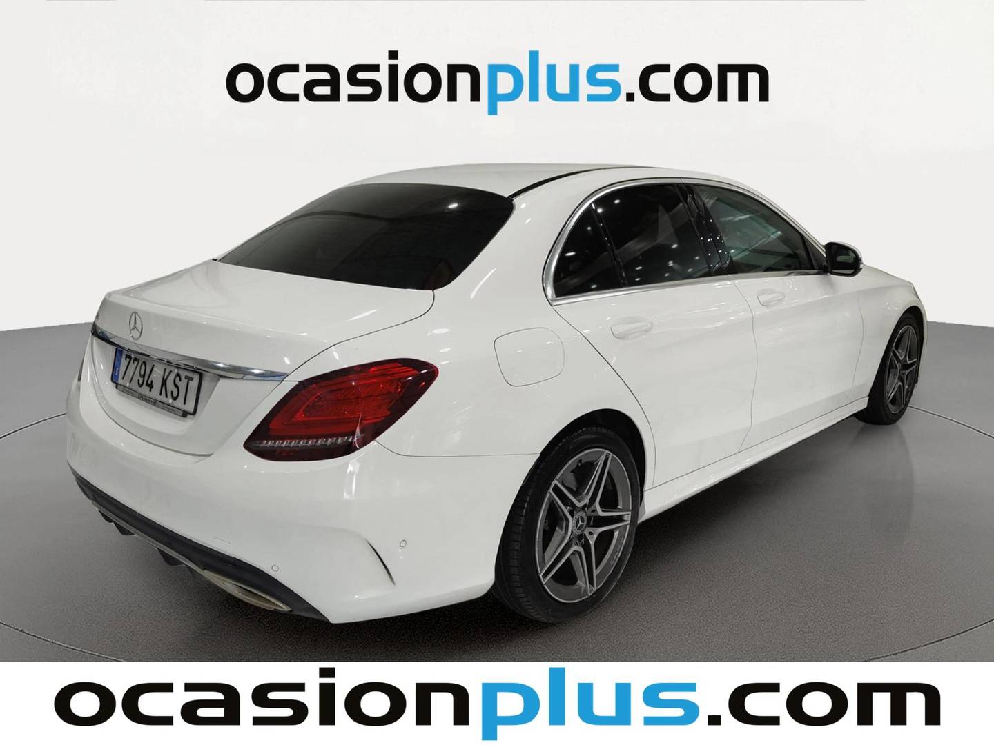 Foto trasera Mercedes Clase C Mercedes Clase C 220 d (194 CV) Pack AMG derecha