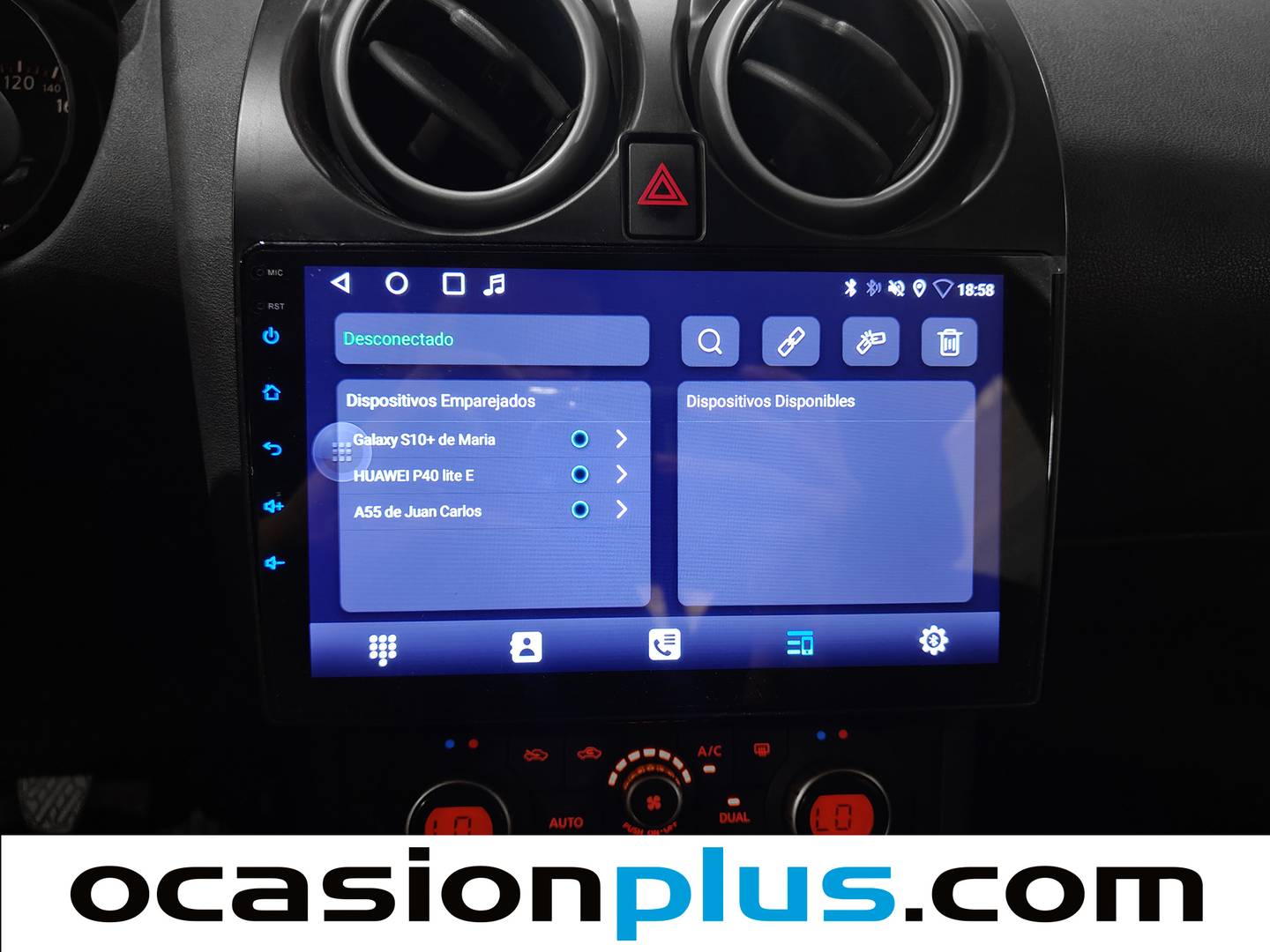 Paquetes del Nissan QASHQAI Nissan Qashqai 1.6 Acenta 4x2 (115 CV)