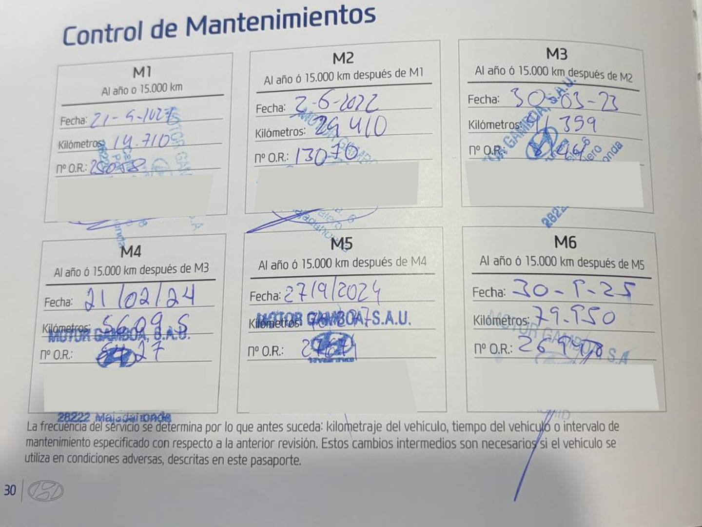 Foto del mantenimiento del Hyundai Kona Hyundai Kona 1.6 GDI HEV Klass DT (141 CV)