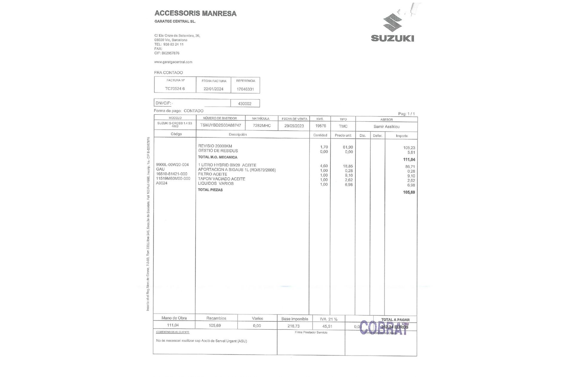 Suzuki S-Cross 1.4T Mild Hybrid S3 4WD 4x4 - foto 27