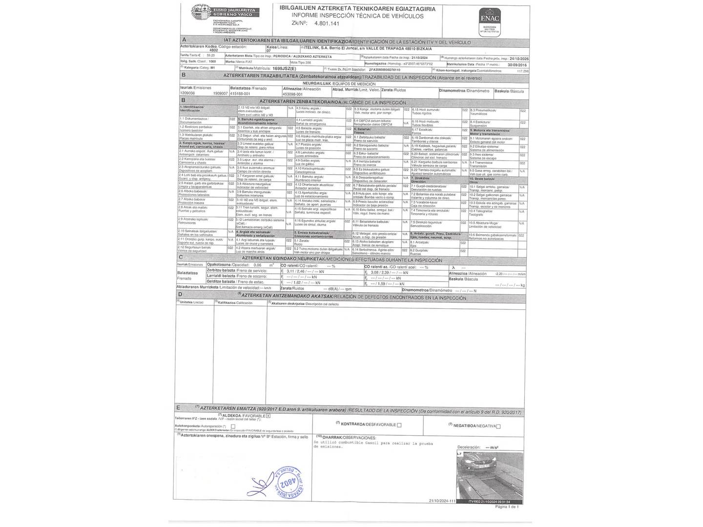 Fiat Tipo Fiat Tipo SW 1.6 Multijet Lounge II (120 CV) de segunda mano