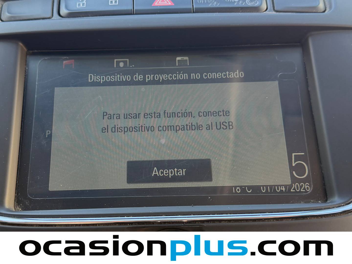 Extras del Opel Zafira Opel Zafira 1.4 Turbo S&S Expression (120 CV)