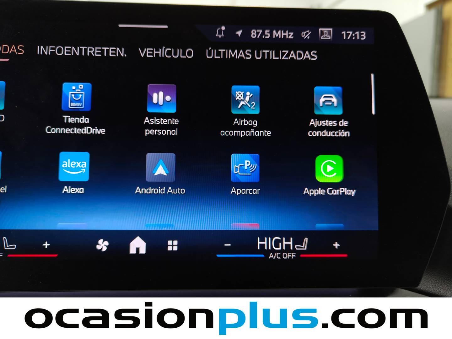 Equipamiento del BMW Serie 1 BMW Serie 1 120d  (163 CV) Pack M