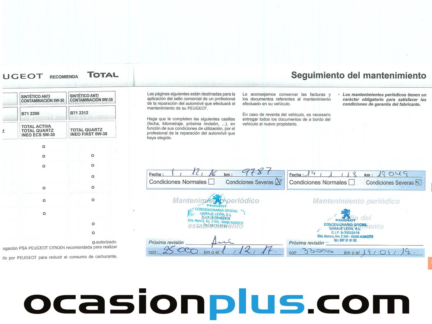 Foto del mantenimiento del Peugeot 5008 Peugeot 5008 Allure 1.2 PureTech S&S (130 CV) 7 Plazas