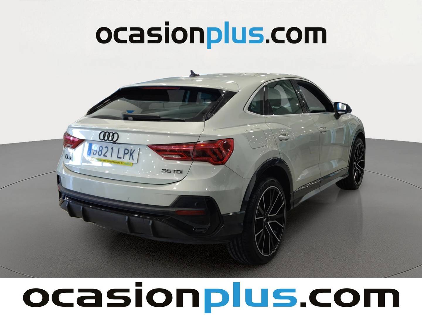 Foto trasera Audi Q3 Sportback Audi Q3 Sportback S line 35 TDI (150 CV) S tronic Pack S-Line derecha