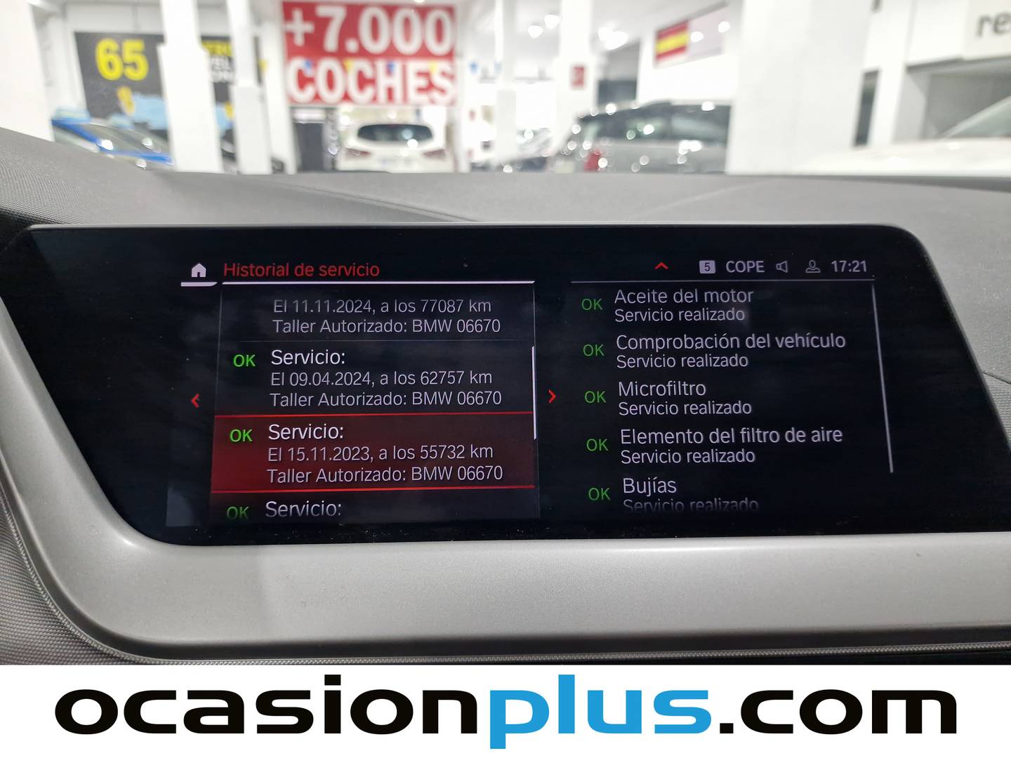 Foto del mantenimiento del BMW Serie 2 BMW Serie 2 218i Gran Coupe (140 CV)