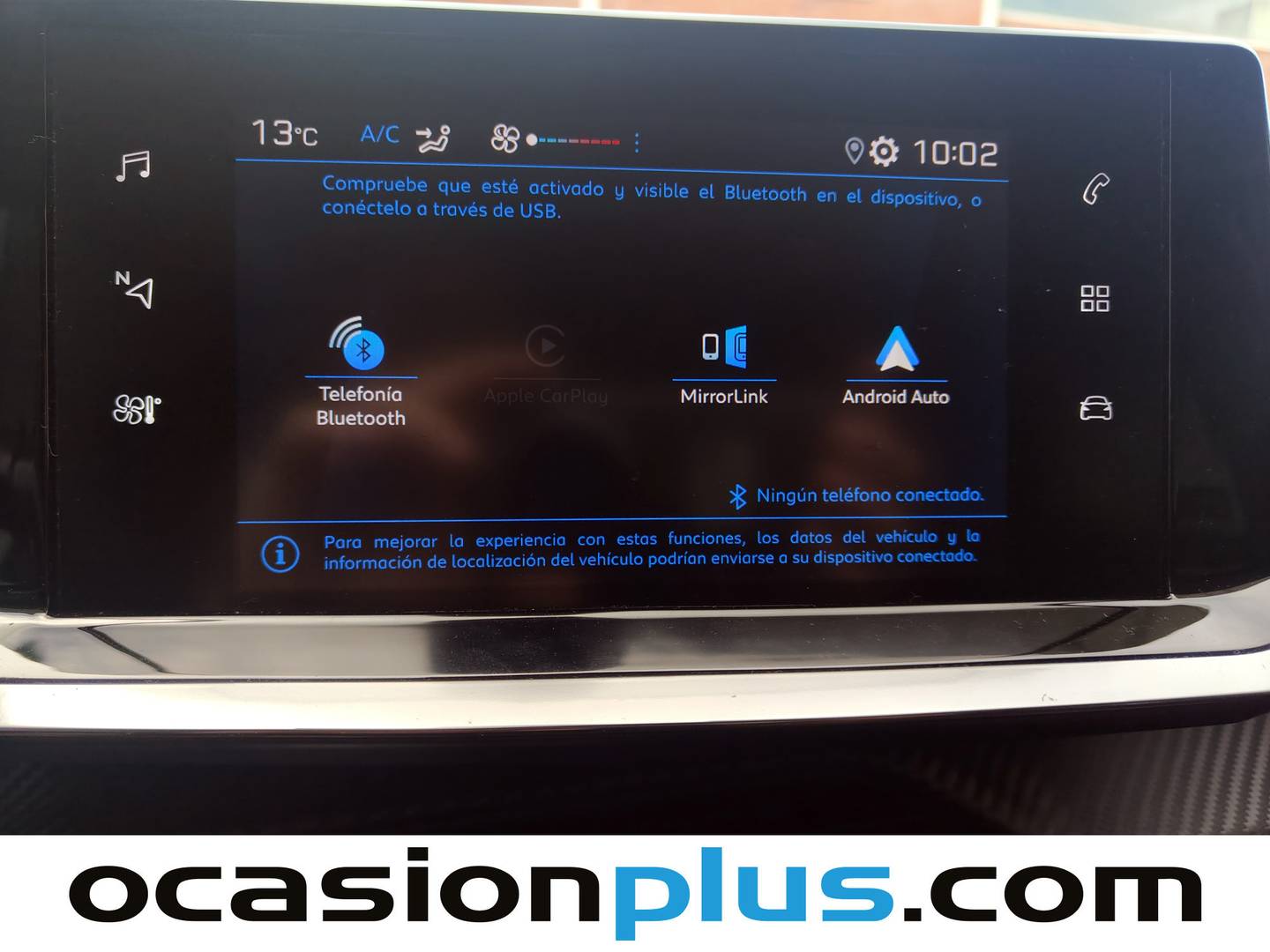 Equipamiento del Peugeot 208 Peugeot 208 PureTech 100 Active Pack (100 CV)