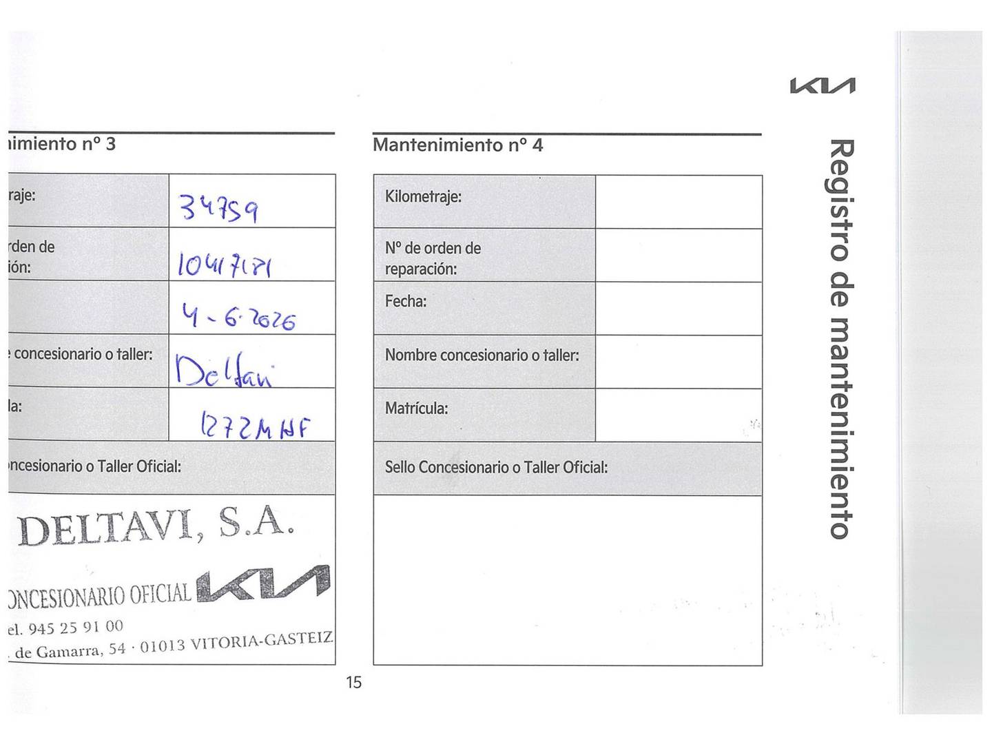 Foto del mantenimiento del KIA Picanto KIA Picanto 1.0 DPi AMT GT Line (67 CV)