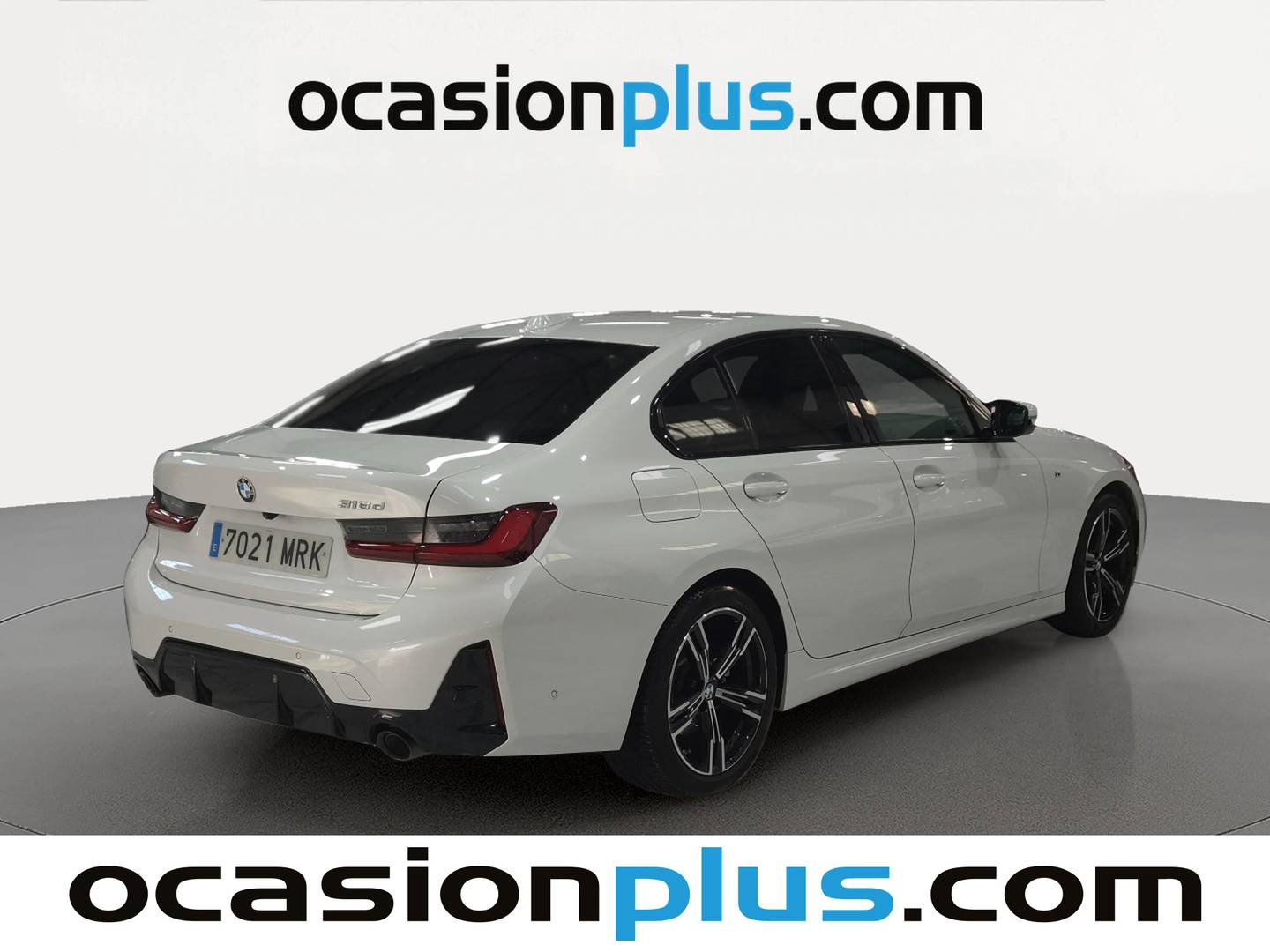Foto trasera BMW Serie 3 BMW Serie 3 318d (150 CV) Pack M derecha