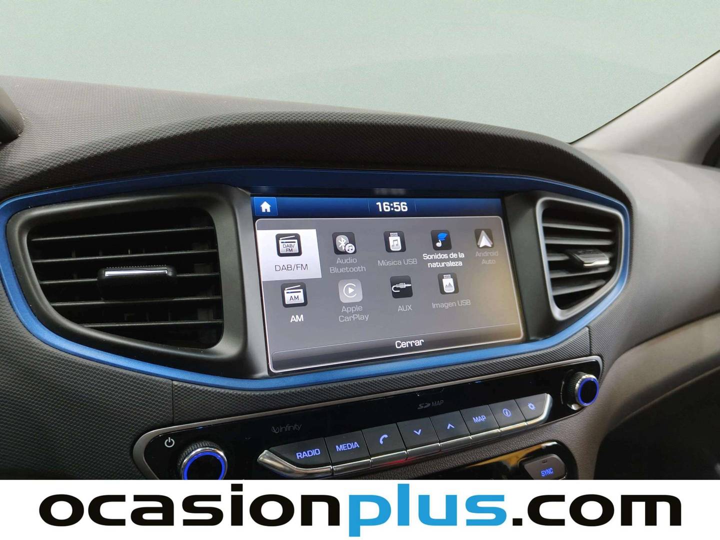 Equipamiento del Hyundai IONIQ Hyundai Ioniq 1.6 GDI HEV Klass Nav DCT (141 CV)