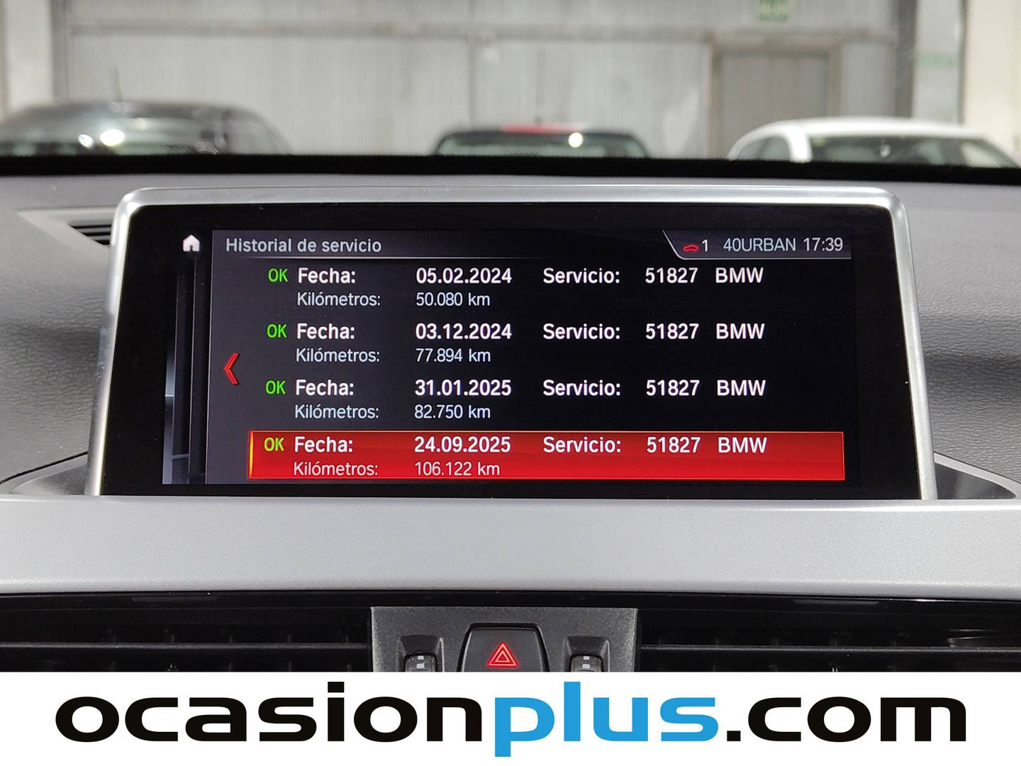 Foto del mantenimiento del BMW X1 BMW X1 sDrive18i (136 CV)