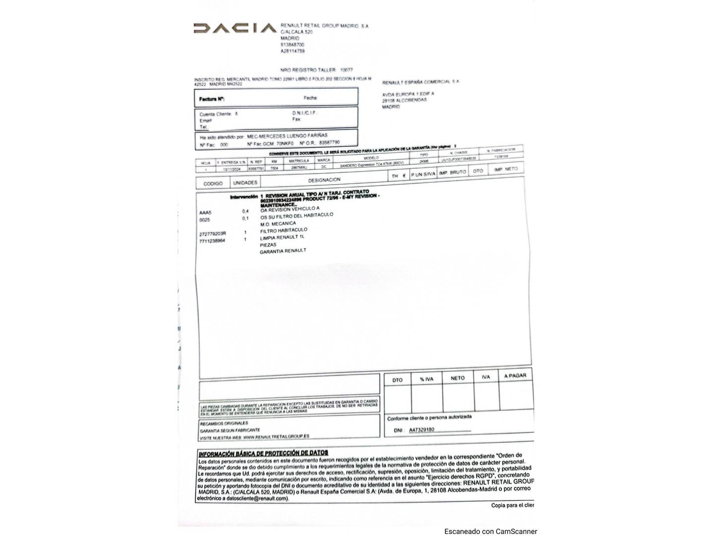 Foto Dacia Sandero Dacia Sandero Expression TCe (91 CV)