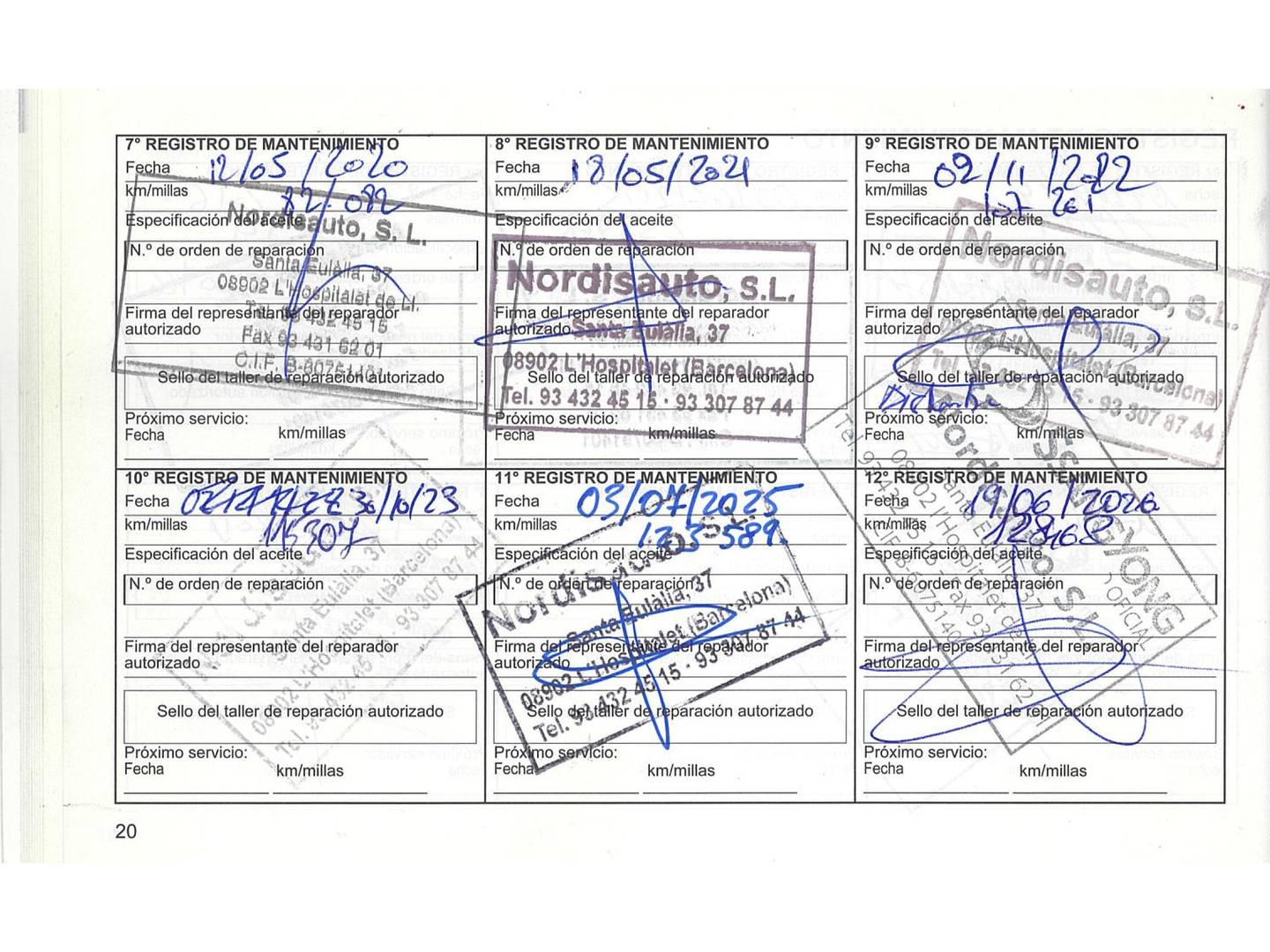 Foto del mantenimiento del Chevrolet Trax Chevrolet Trax 1.7 LT (130 CV)