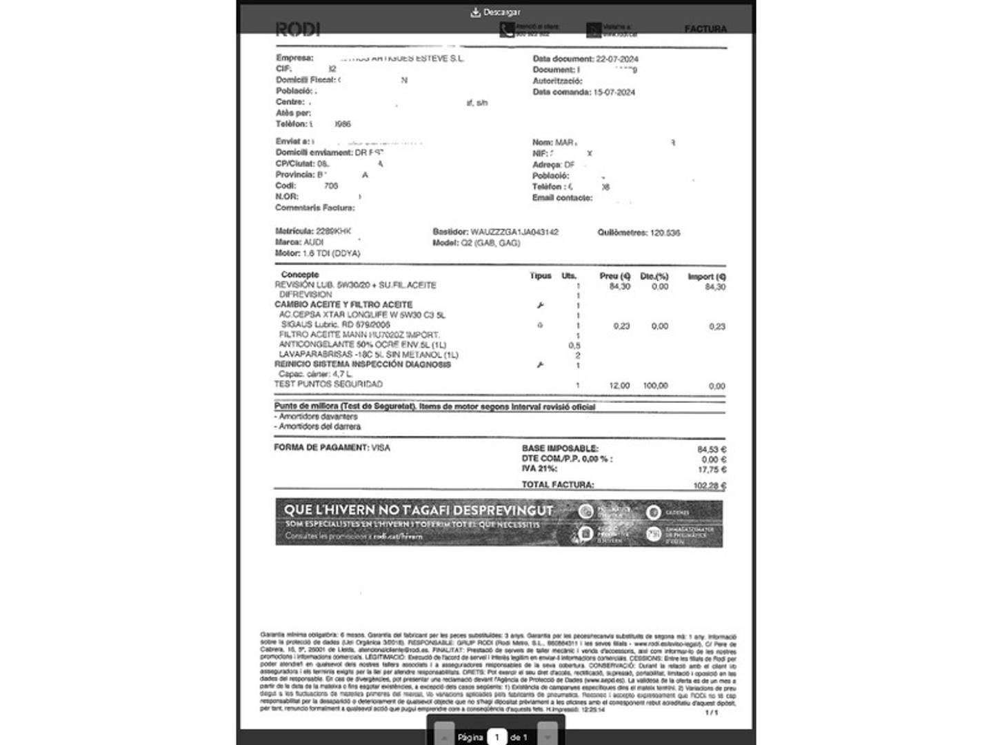 Foto Audi Q2 Audi Q2 design edition 1.6 TDI (116 CV)