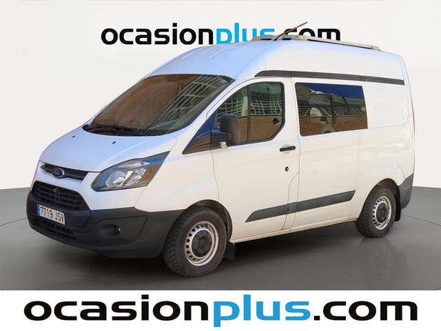 Ford Transit Custom Furgon 2.2 TDCI 250 L1 Ambiente (100 CV) 3 Plazas CAMPER de segunda mano
