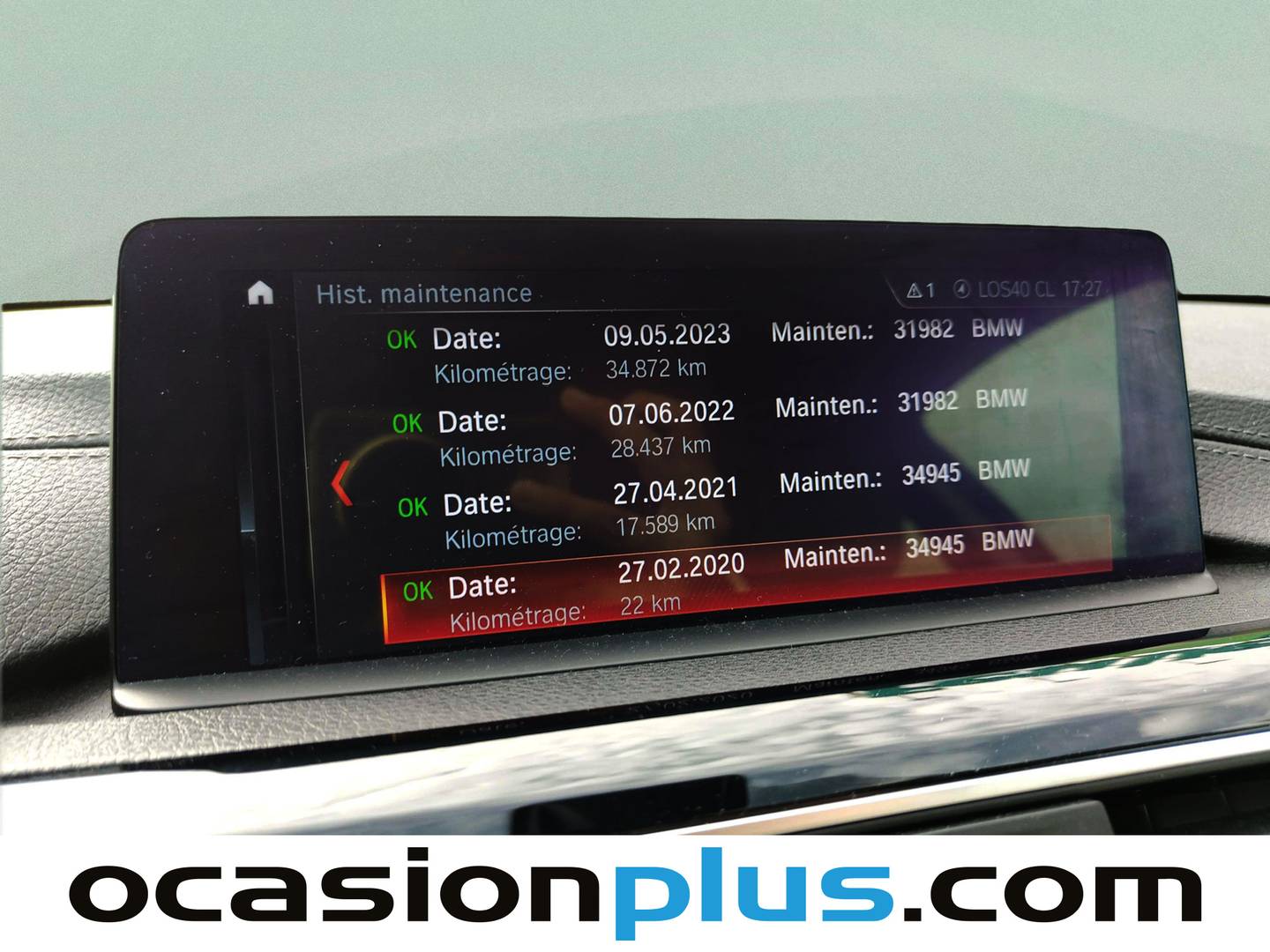 Foto del mantenimiento del BMW Serie 4 BMW Serie 4 420i Coupe (184 CV)