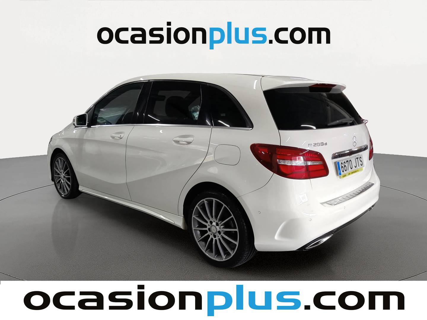 Foto trasera Mercedes Clase B Mercedes Clase B 200 d (136 CV) Pack AMG izquierda