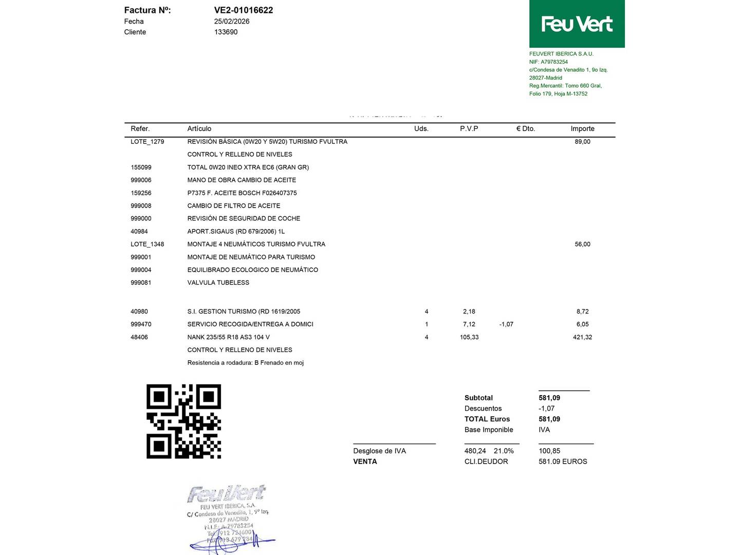 Foto del mantenimiento del Hyundai Tucson Hyundai Tucson 1.6 TGDI 48V Tecno Sky DCT (150 CV)