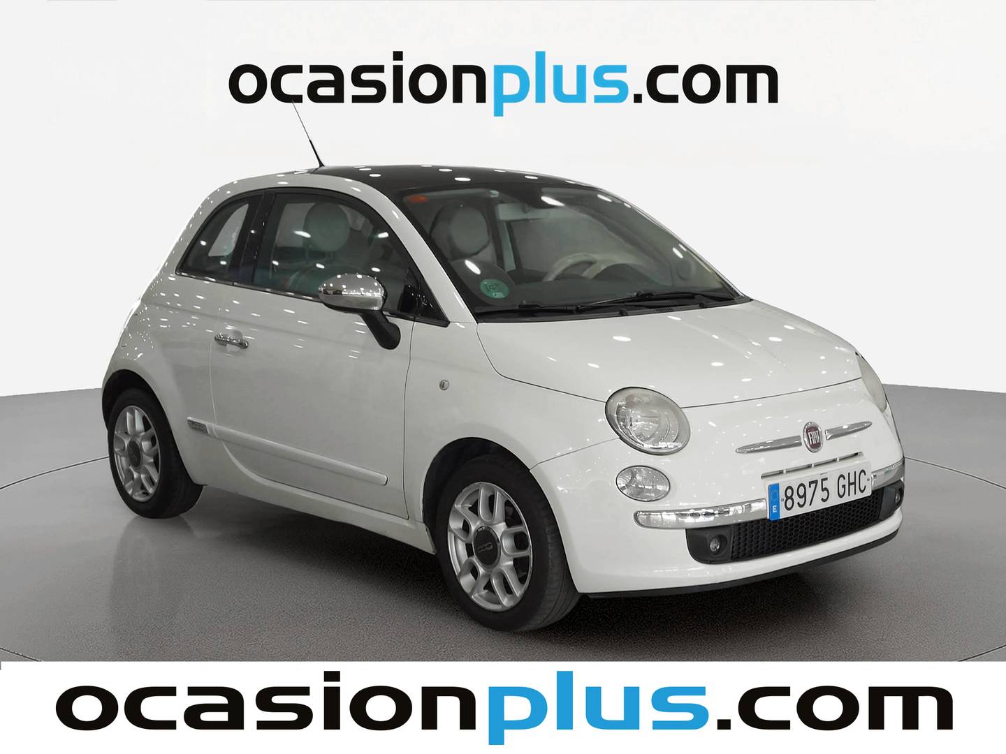 Foto delantera Fiat 500 Fiat 500 1.2 8v Lounge (69 CV) derecha
