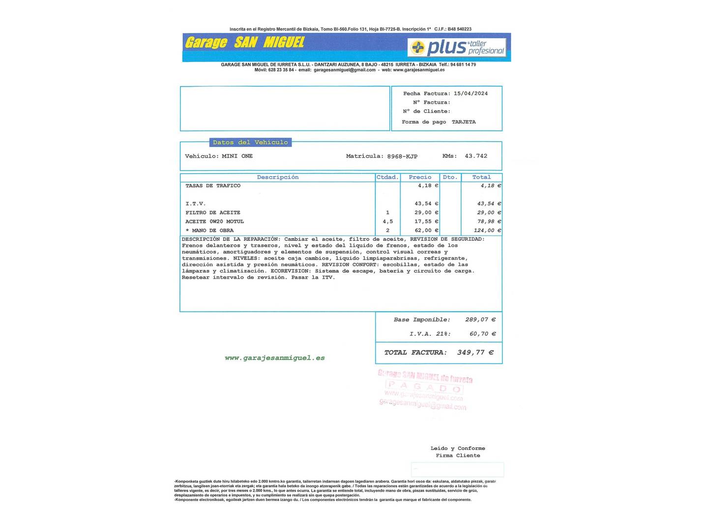 Foto Mini MINI MINI MINI 3 Puertas One (102 CV)