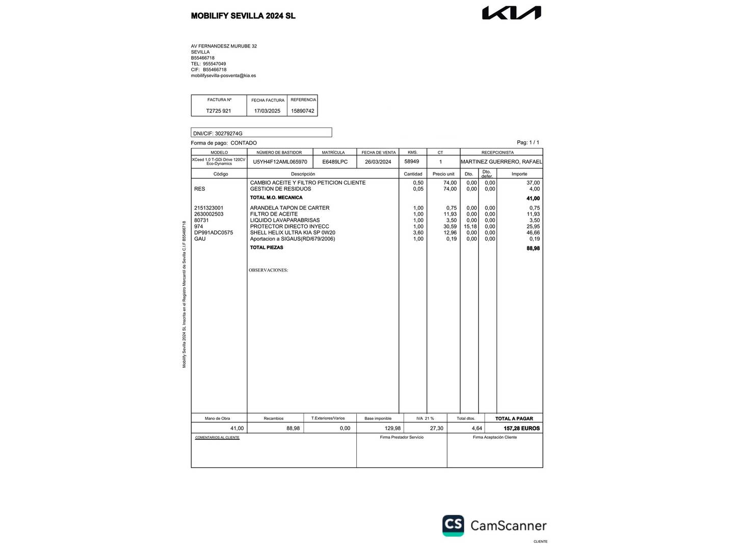 Foto KIA XCeed Kia XCeed 1.0 T-GDi Drive (120 CV)
