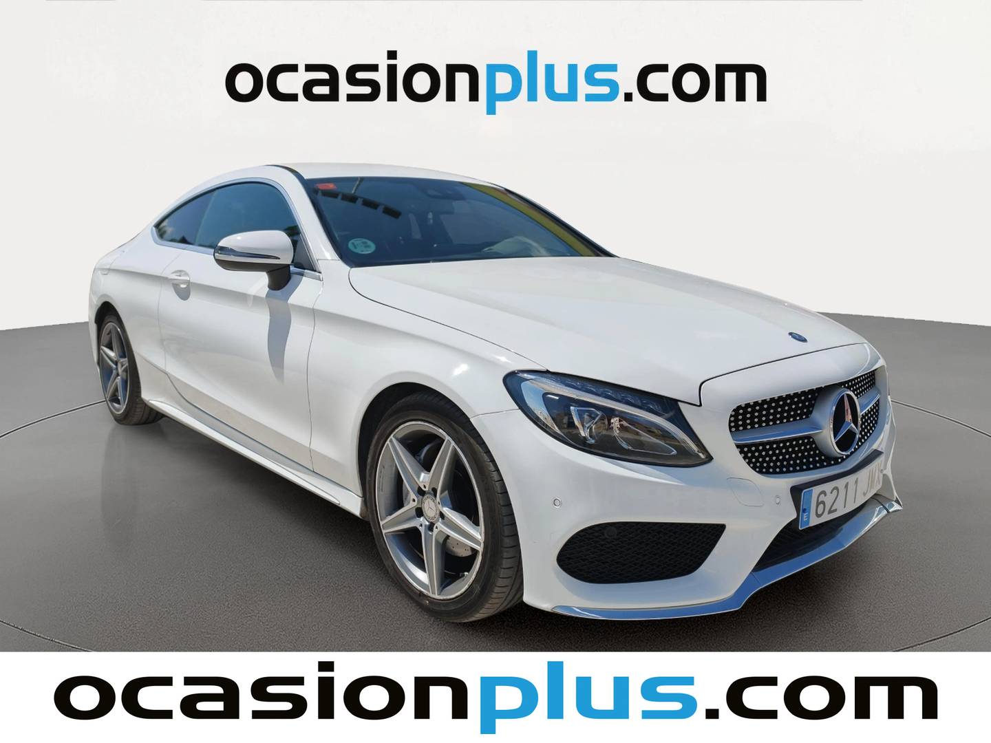 Foto delantera Mercedes Clase C Mercedes Clase C Coupe 220 d (170 CV) Pack AMG derecha