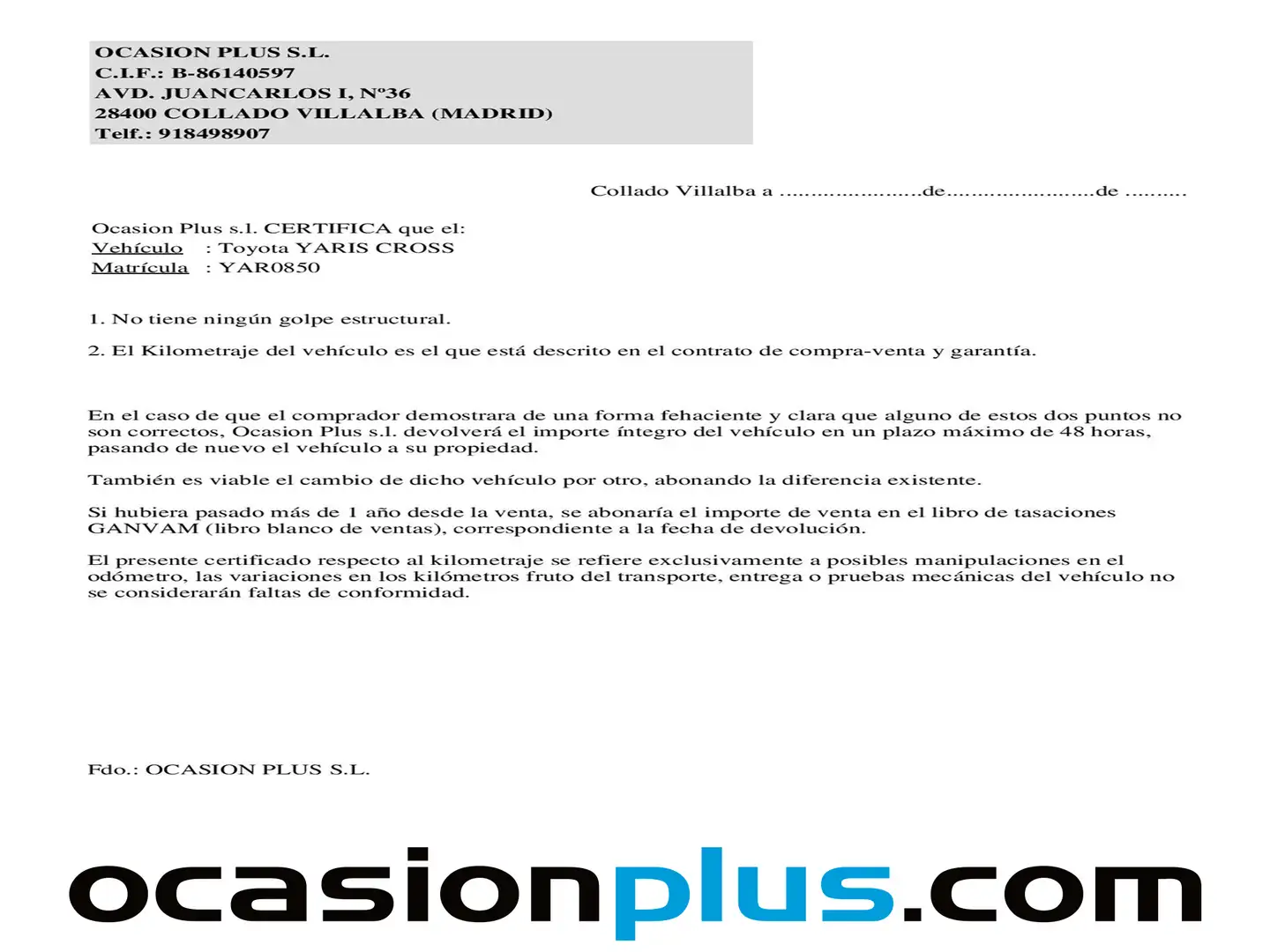 Foto Toyota Yaris Cross Toyota Yaris Cross 120H Business Plus  (116 CV)