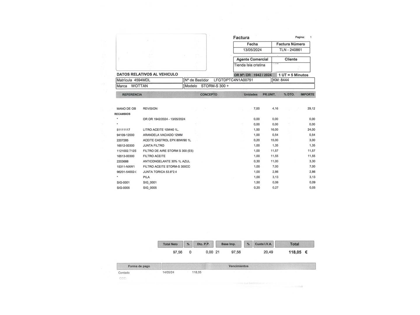 Foto Wottan Storm-S 300 Wottan Storm-S 300 Storm-S 300