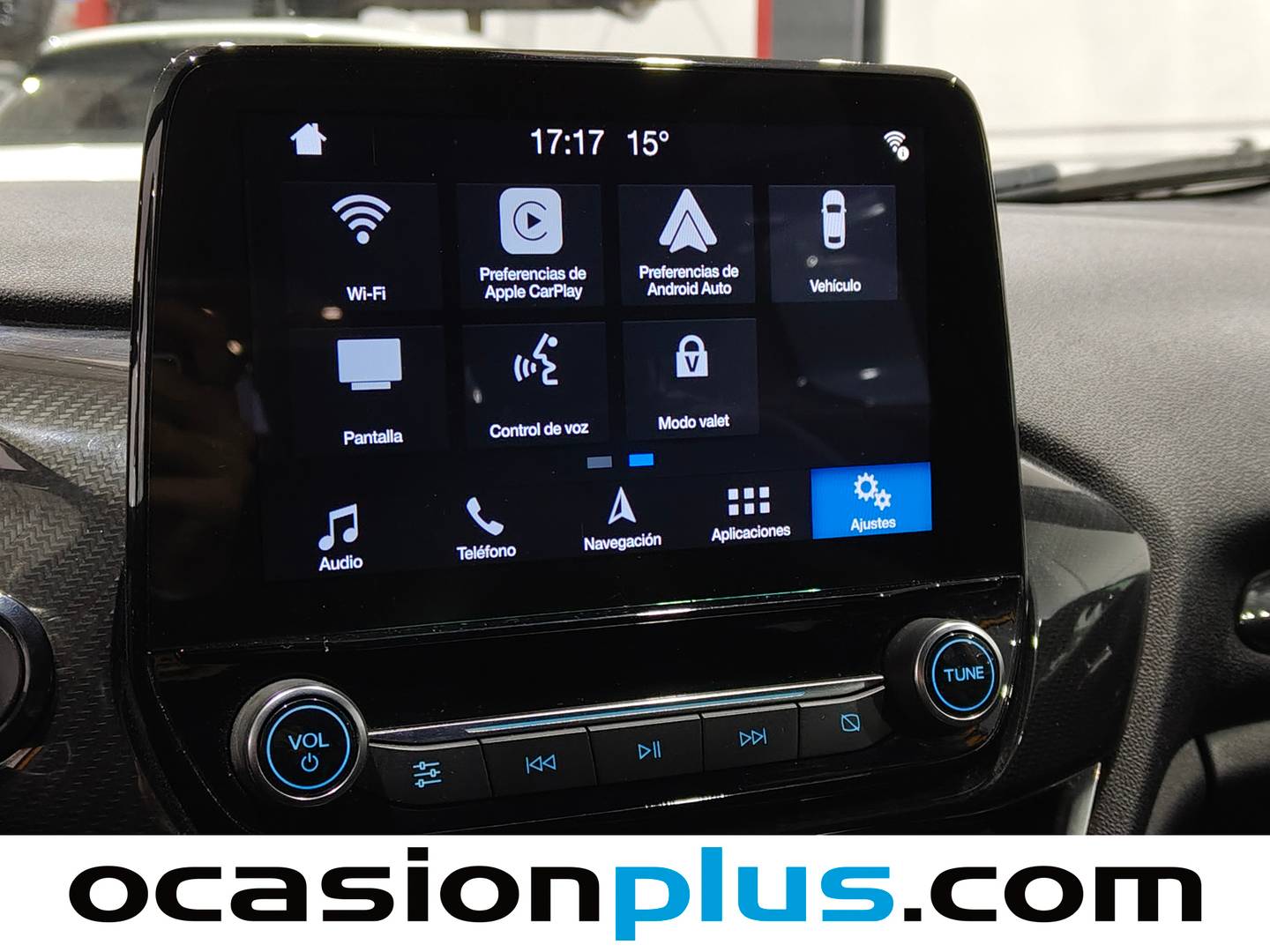 Extras y acabados del Ford Fiesta Ford Fiesta 1.0 EcoBoost Active+ (125 CV)