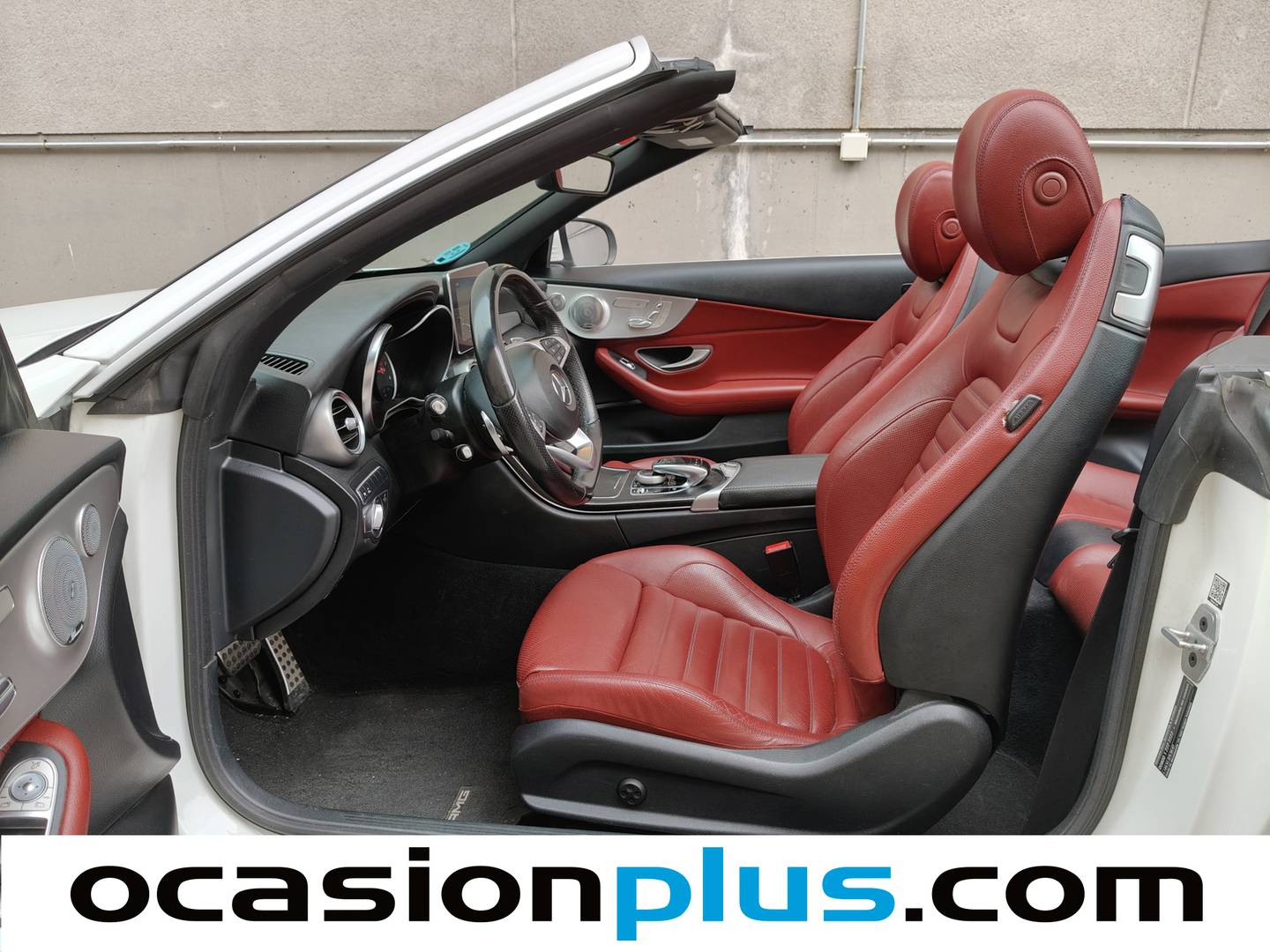 Foto asientos delanteros Mercedes Clase C Mercedes Clase C Cabrio 250 d  (204 CV) Pack AMG