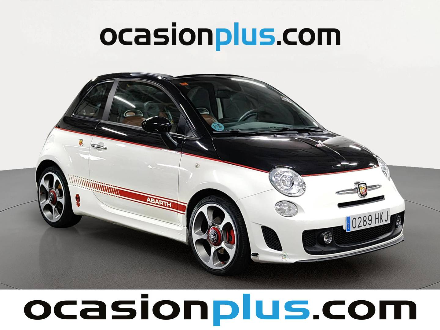 Foto trasera Abarth 500C Abarth 500C Cabrio 1.4 16v T-Jet Secuencial (140 CV) izquierda