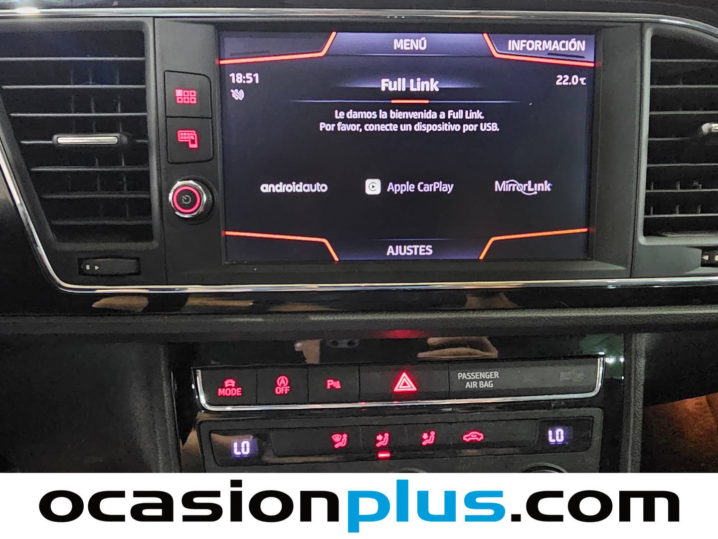 Equipamiento del Seat León Seat León 1.4 TSI S&S ACT FR Plus (150 CV)