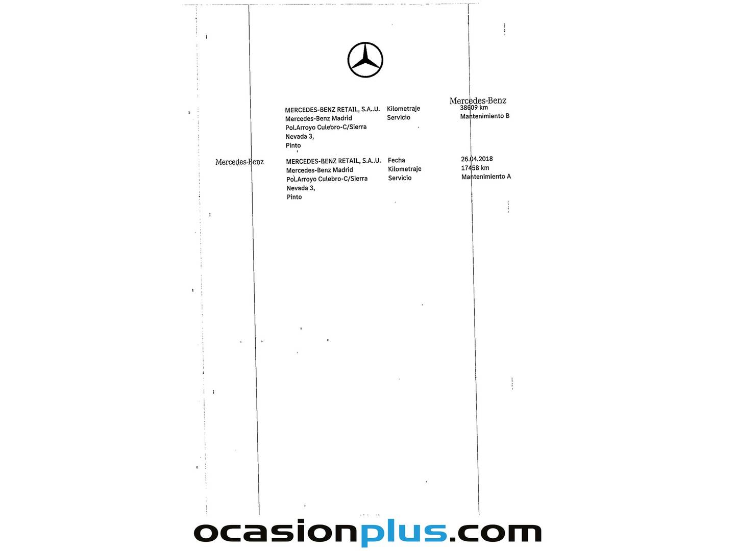 Foto del mantenimiento del Mercedes Clase GLE Mercedes GLE 350 d 4Matic (258 CV) Pack AMG