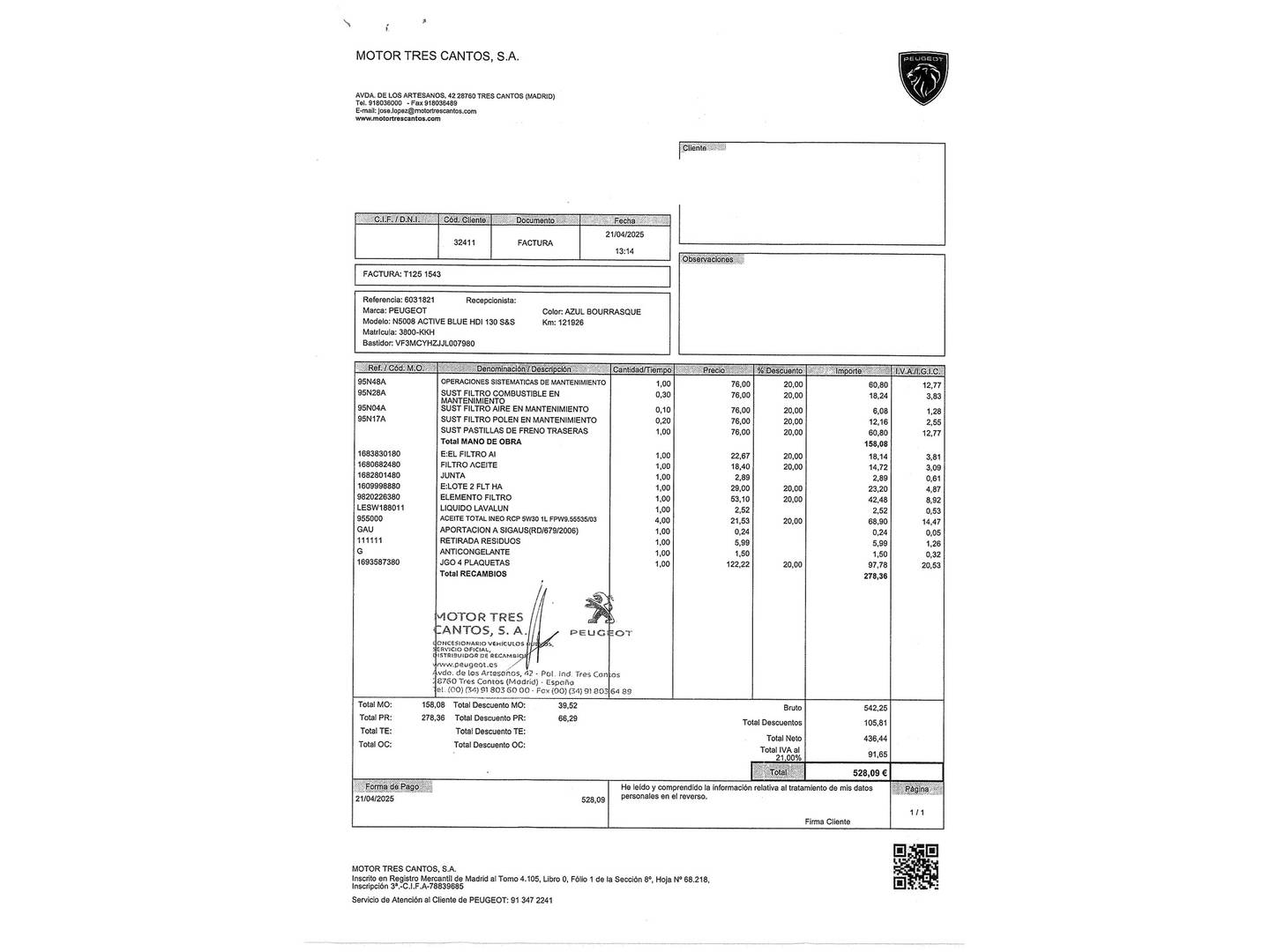 Foto Peugeot 5008 Peugeot 5008 BlueHDI 130 Active S&S 7 Plazas (130 CV)
