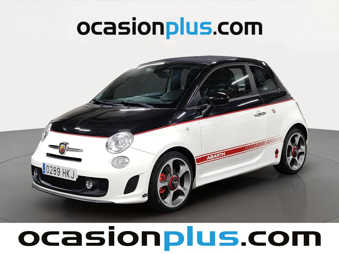 Foto delantera Abarth 500C Abarth 500C Cabrio 1.4 16v T-Jet Secuencial (140 CV) derecha