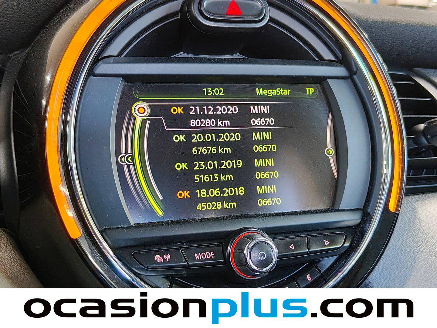 Foto del mantenimiento del Mini MINI Mini MINI Cooper 5 Puertas (136 CV)
