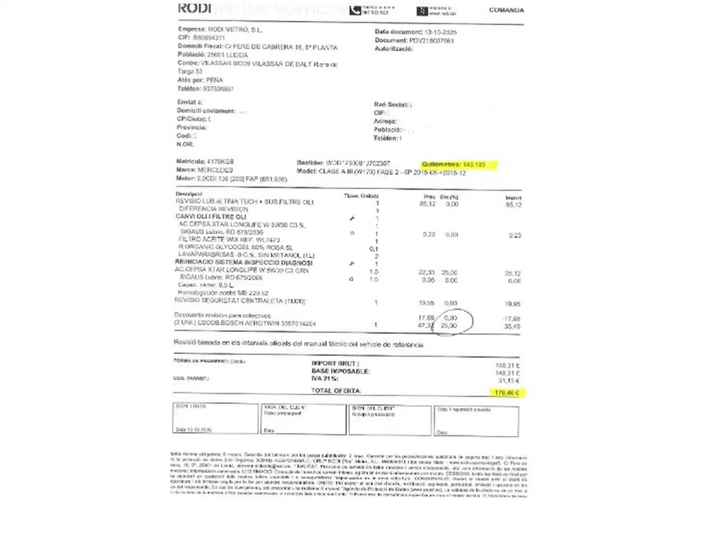 Foto Mercedes Clase A Mercedes-Benz Clase A A 200 d  Pack AMG (136 CV)