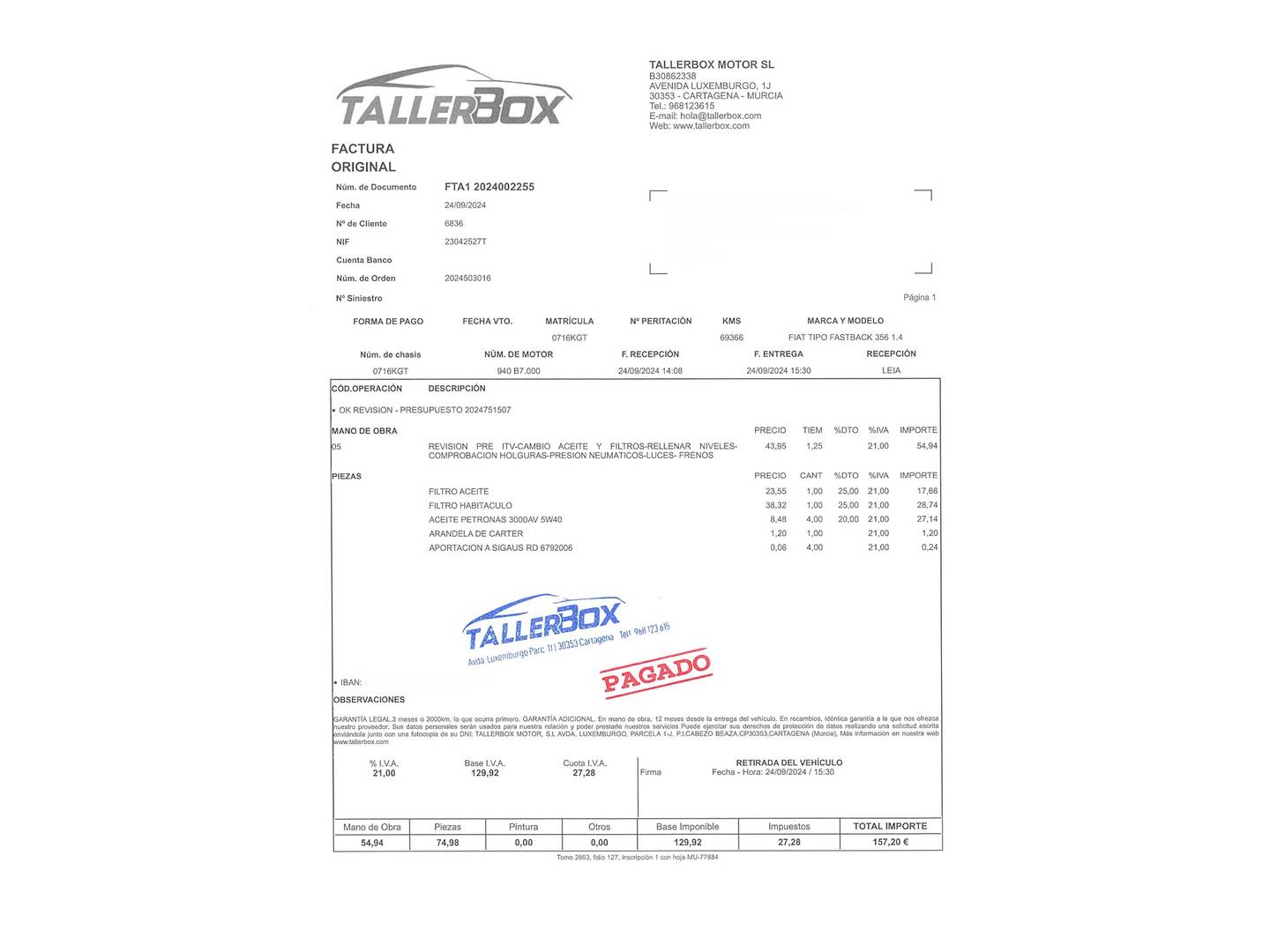 Fiat Tipo Fiat Tipo 1.4 T-Jet Lounge (120 CV) de segunda mano