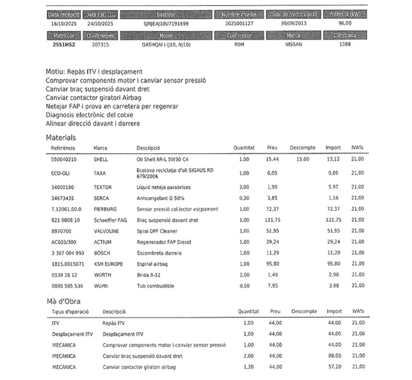 Foto del mantenimiento del Mazda CX-5 Mazda CX-5 2.2 DE Black Tech Edition 2WD (150 CV)