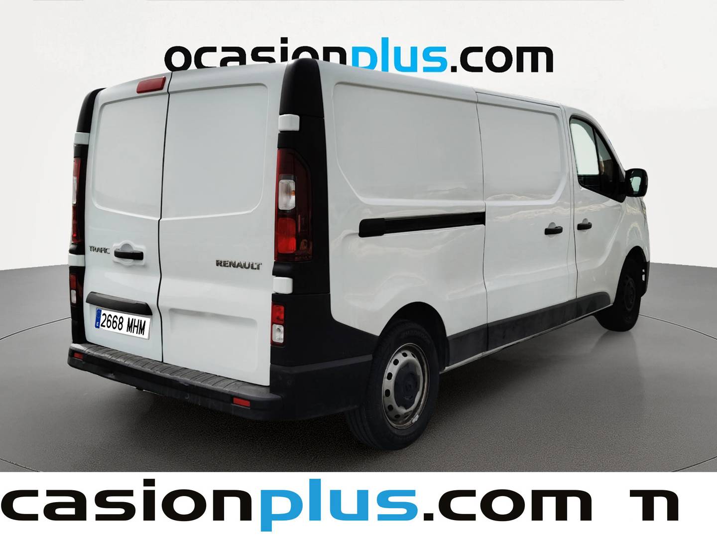 Foto trasera Renault Trafic Renault Trafic Furgon Furgon L2H1 Blue dCi (130 CV) derecha
