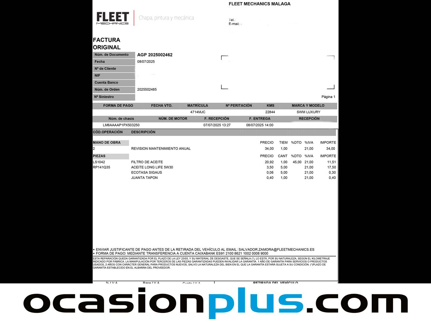 Foto SWM G01 SWM G01 1.5T Luxury (131 CV)