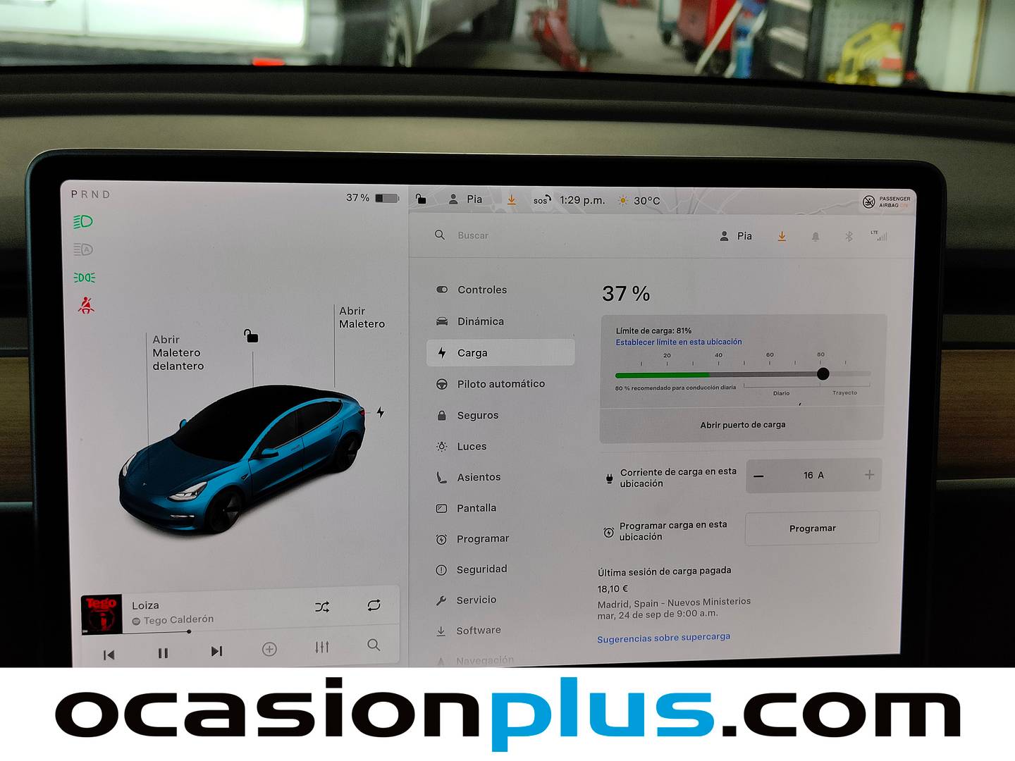 Tesla Model 3 Tesla Model 3 Gran Autonomía AWD (498 CV) eléctrico