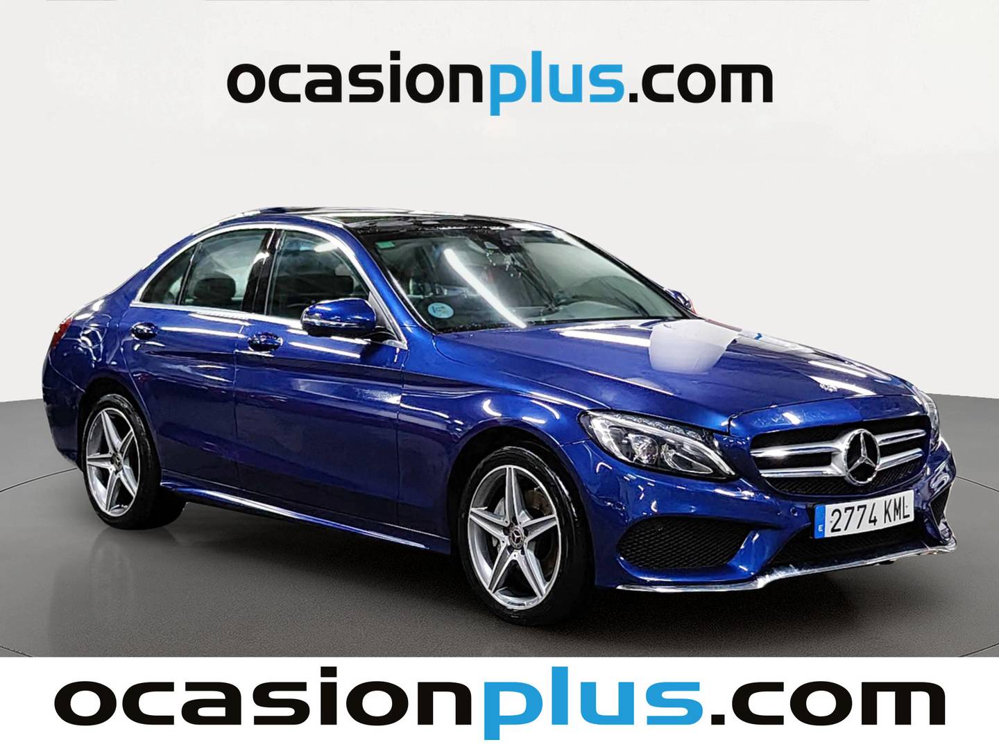 Foto delantera Mercedes Clase C Mercedes Clase C 220 d (170 CV) Pack AMG derecha
