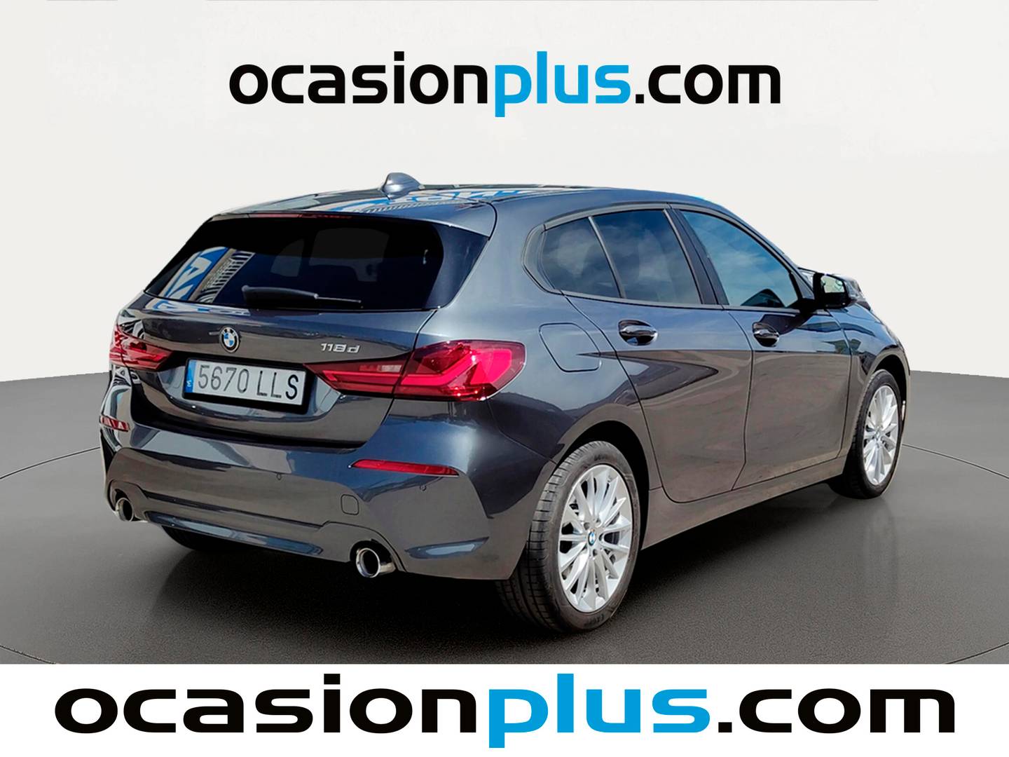 Foto trasera BMW Serie 1 BMW Serie 1 118d Business  (150 CV) derecha