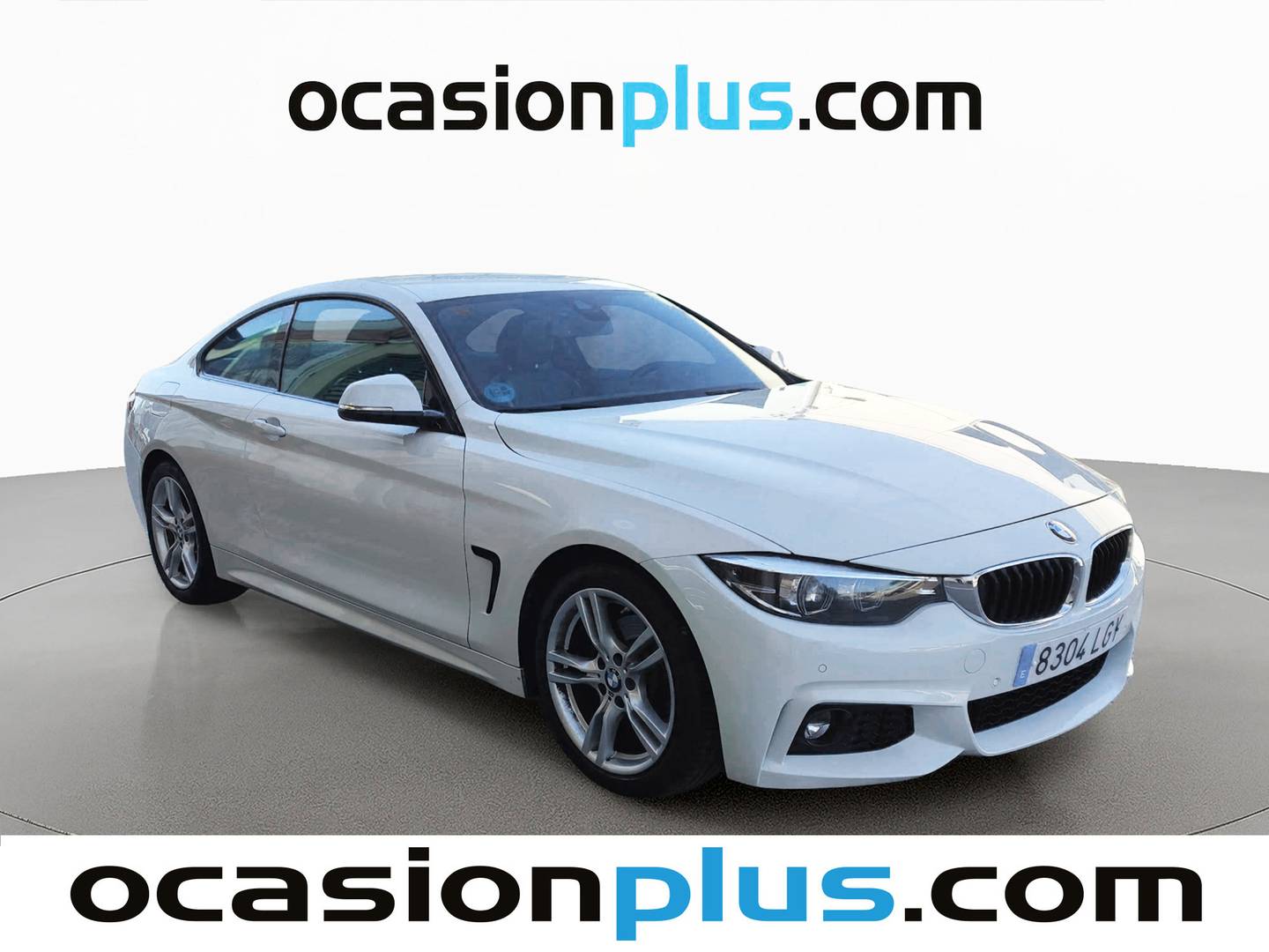 Foto delantera BMW Serie 4 BMW Serie 4 420d Coupe (190 CV) Pack M derecha