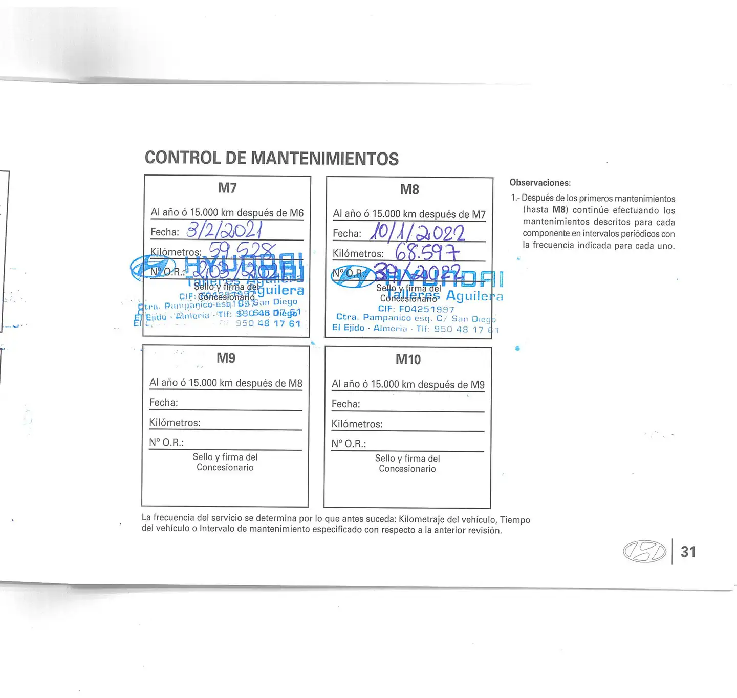 Mantenimiento
