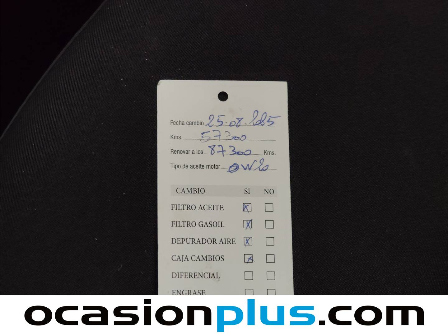 Foto del mantenimiento del Dacia Duster Dacia Duster Prestige Blue dCi (115 CV) 4X4