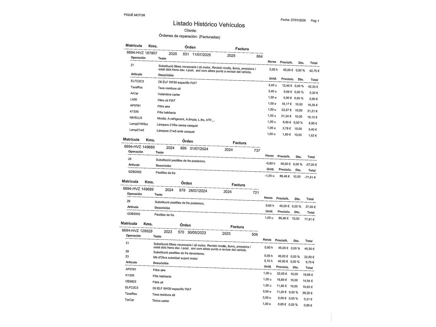 Foto Fiat 500L Fiat 500L 1.3 MultiJet II S&S Living Lounge (85 CV) (7 plazas)