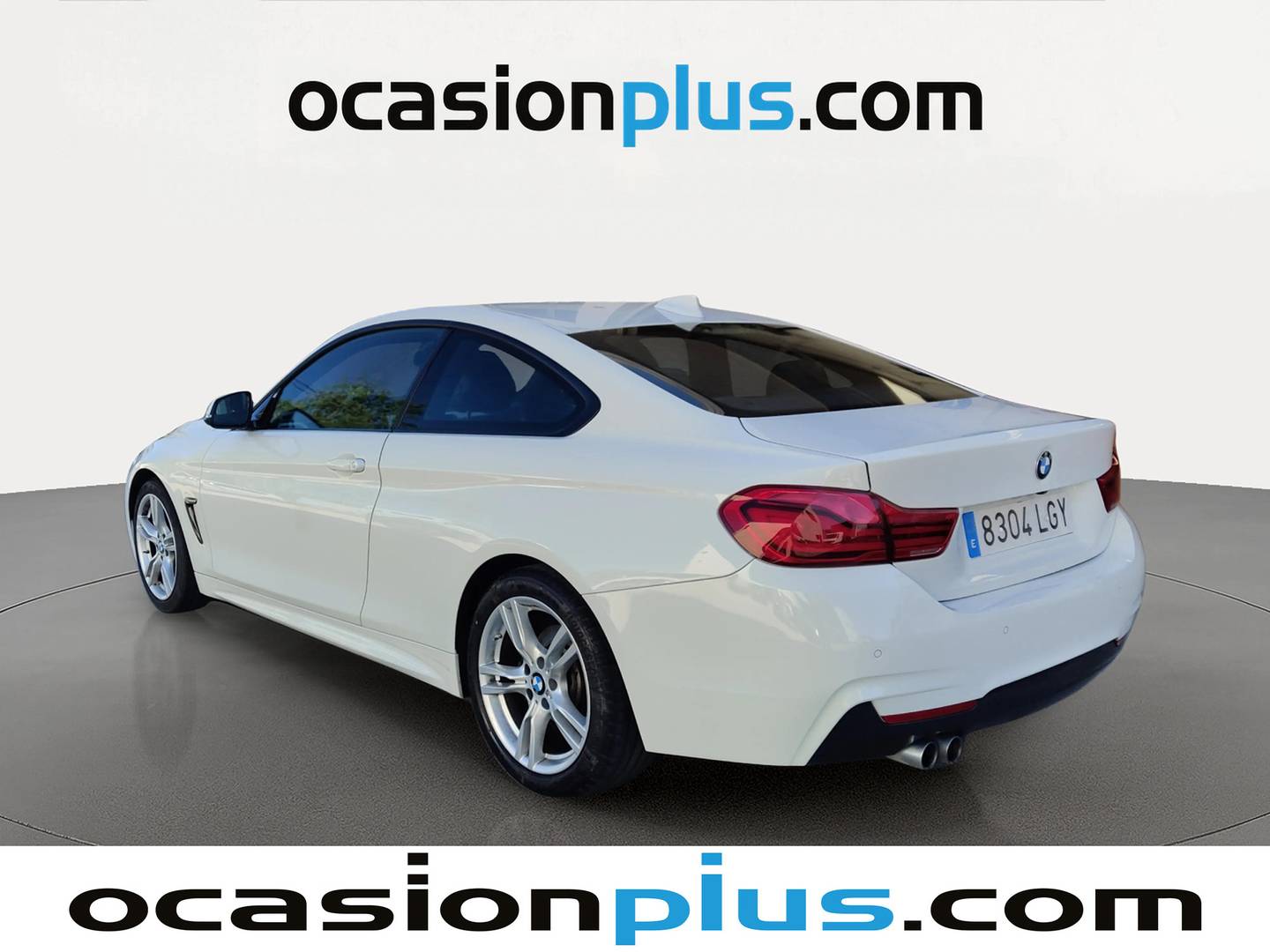 Foto trasera BMW Serie 4 BMW Serie 4 420d Coupe (190 CV) Pack M izquierda